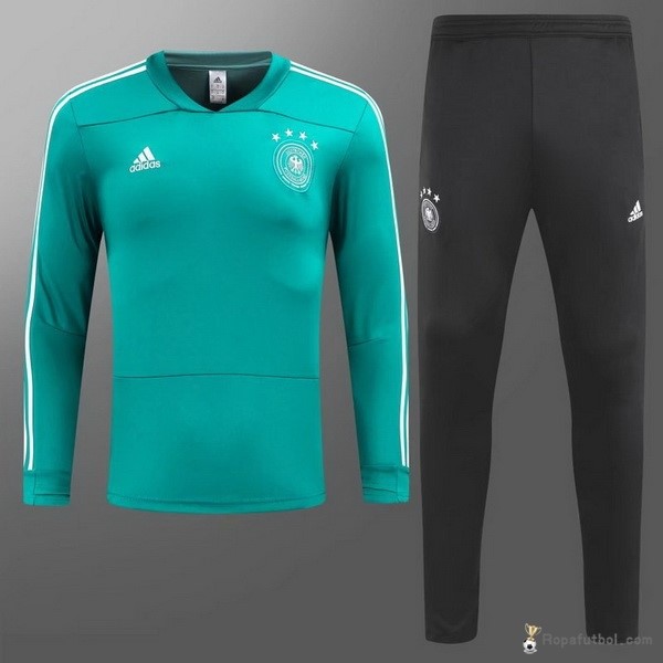 Chandal Alemania 2018 Verde Negro